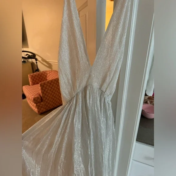 Mes demoiselles Monica silver dress medium - Picture 3 of 5